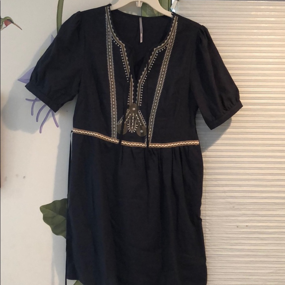 Navy Blue Ellison Dress